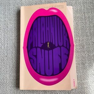 Snuff book by Chuck Palahniuk